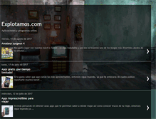 Tablet Screenshot of explotamos.com